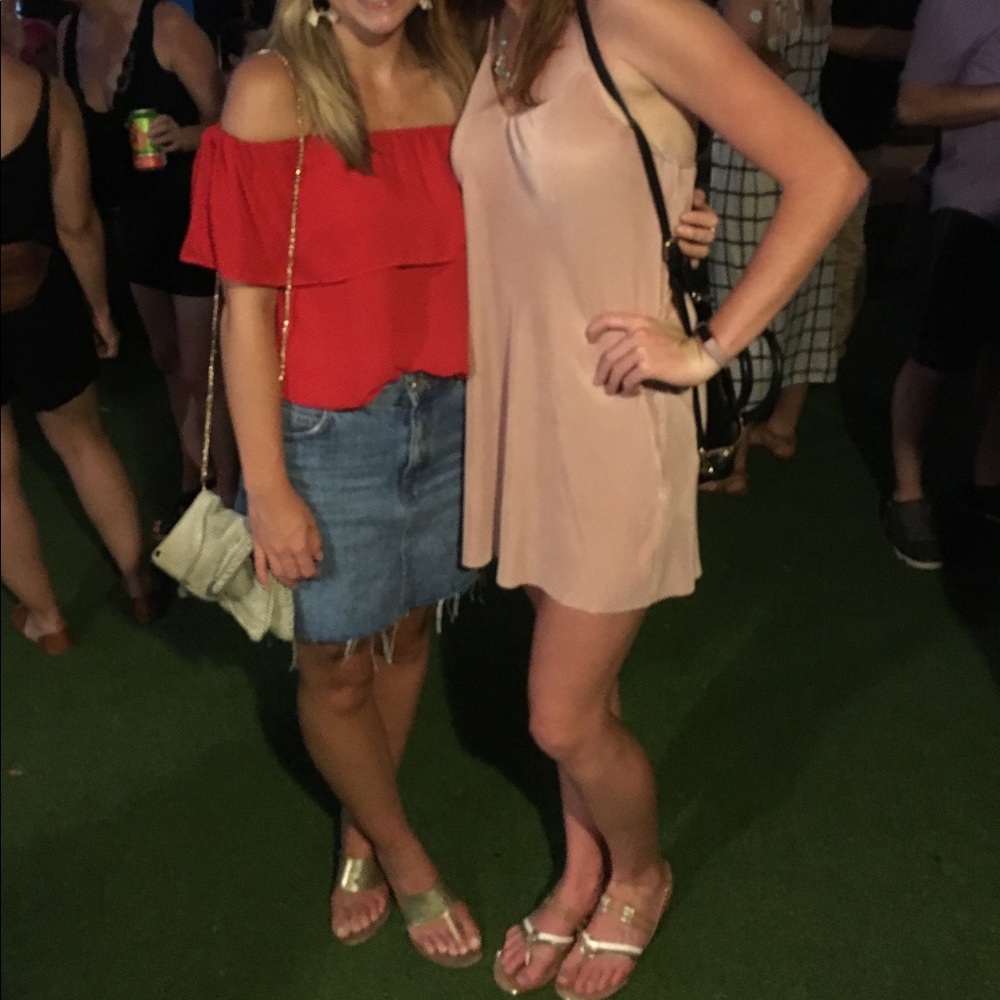 Pink dress